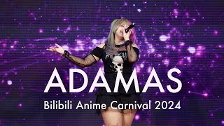 『ANISONG 』Monaliza RISA 「ADAMAS」 Bilibili Anime Carnival 2024 Union mall [upl. by Artemus620]