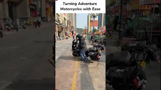 Turning Adventure Motorcycles with Ease [upl. by Leugimsiul390]