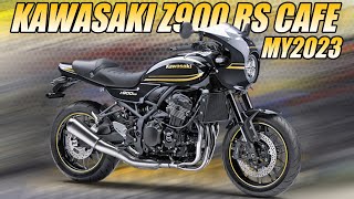 The 2023 Kawasaki Z900RS Cafe New Graphics [upl. by Ennovoj702]