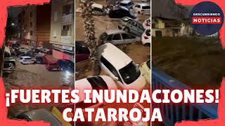 FUERTES INUNDACIONES EN CATARROJA VALENCIA [upl. by Borlow]