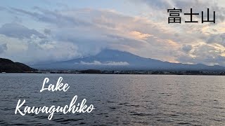 Озеро Кавагучико в Японии величественный вид на гору Фудзи Lake Kawaguchiko Japan [upl. by Landa922]