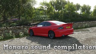 Vauxhall Monaro VXR V8 soundexhaust compliation [upl. by Stephi]