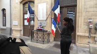 Commémoration du 8 Mai 2019 en gare de Thionville [upl. by Jollanta]