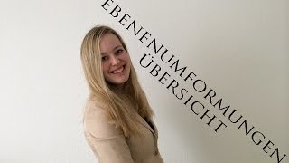 Ebenengleichungen umformen Übersicht [upl. by Jevon]