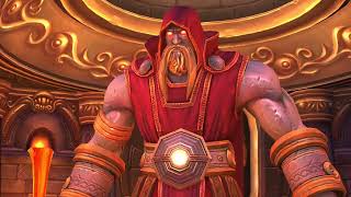 World Of Warcraft Dragonflight A Relocated Disc Tyrs Finale Quest InGame Cinematics [upl. by Aivat]