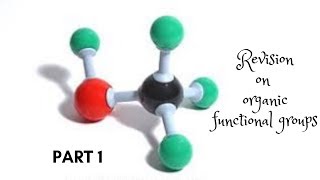 Revision on organic functional groups video 1 QIS grade 12 quarter 1 [upl. by Blanding]