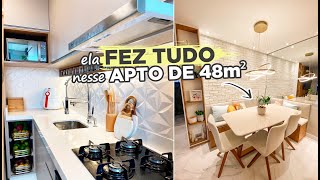 TOUR EM UM APARTAMENTO CHEIO DE IDEIAS E INSPIRAÇÕES l GABY GARCIIA gabynoprojeto [upl. by Lundgren]