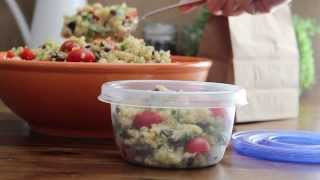 How to Make Zesty Quinoa Salad  Salad Recipe  Allrecipescom [upl. by Aed]