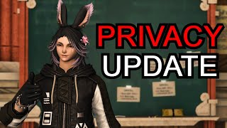 FFXIV Privacy Update in Dawntrail [upl. by Nimajnab424]