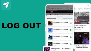 How To Log Out On Fly Browser App [upl. by Elison]