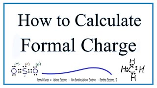 Formal Charges Calculating Formal Charge [upl. by Zebaj]