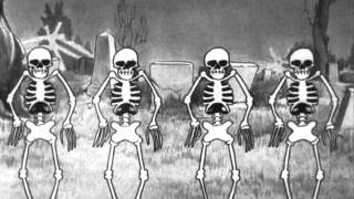 Silly Symphonies  The Skeleton Dance [upl. by Batha]