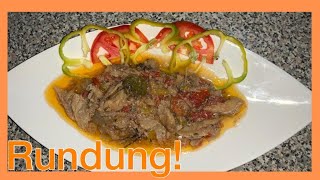 SALTFISH RUNDUNG How To Make Saltfish Rundown Jamaican Style BY COOKING WITHTZampC [upl. by Ecylahs]