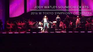 Jody Watley  2016 Soundcheck BTS with Tokyo Symphony for Pop Meets Symphony [upl. by Axia860]