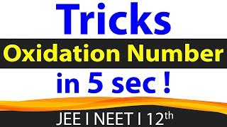 Tricks to find oxidation state  Redox Reactions  Class 11 chemistry  Narendra Sir IITB 2003 [upl. by Lseil308]