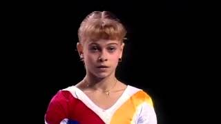 🥇 Alexandra Marinescu 🇷🇴 FX 9675 1995 Olympic Test Event [upl. by Nyletak]