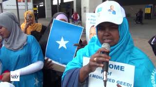 Raysal wasaarihii hore ee soomaaliya Pro cali Maxamed Geedi ayaa Maanta lagu soo dhaweeyay magaalada [upl. by Taam]