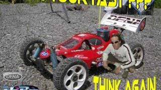 kyosho inferno mp777 jump [upl. by Muir481]