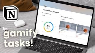 Gamify Your Task List  A Fun Approach to Productivity with Notion StepbyStep Tutorial [upl. by Faydra926]