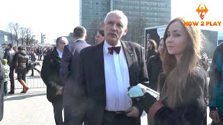 Janusz KorwinMikke o grach komputerowych oraz esporcie  Wywiad podczas IEM Katowice [upl. by Dart]