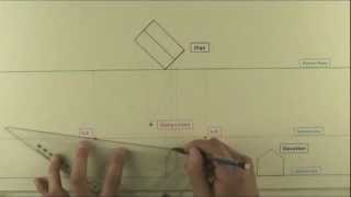 Measured Perspective Drawing  House Shape [upl. by Hoeve]