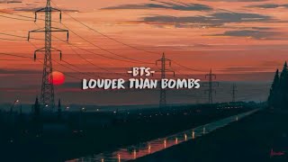 BTS  Louder than bombs INDO LIRIK [upl. by Sedgewake314]