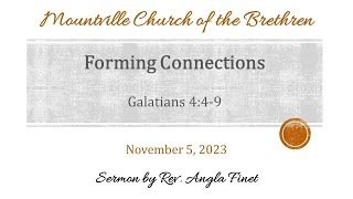 Worship Service at Mountville Church of the Brethren on November 5 2023 [upl. by Cleavland]