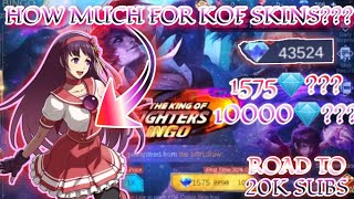 HOW MUCH 💎DIAMONDS FOR ALL KOF SKINS IN MLBB X KOF BINGO EVENT 2024  MLBB [upl. by Malia]