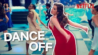 Addison Rae Uses Her TikTok Dance Skills For Epic Prom DanceOff  Hes All That  Netflix [upl. by Cis]