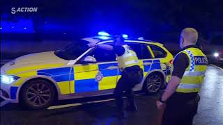 7 West Yorkshire police cars chase Porsche Cayenne [upl. by Siuol]