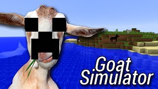 Goat Simulator  MINECRAFT GOAT [upl. by Dardani]