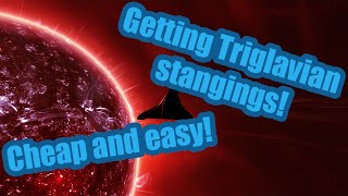 Using Triglavians to gank and Triglavian standings fix  EVE Online [upl. by Ilime]