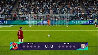 Al Ahly vs AlAin 29102024 Penalty Shootout FIFA Intercontinental Cup 2024 PES 2021 [upl. by Neehcas]