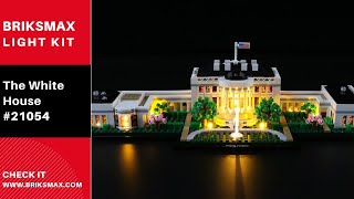 BriksMax Light Kit For Lego The White House 21054 [upl. by Aneeled183]