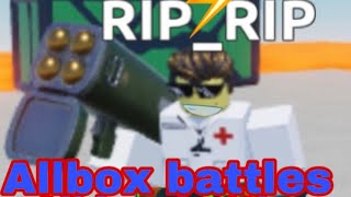 Playing all box battles after 1 year in RobloxAllbox battles [upl. by Tori]