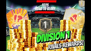 FC25 DIVISION 1 RIVALS REWARDS  fc fc25 fifa rivals [upl. by Yi709]