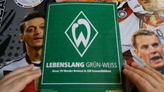 Werder Bremen Sticker Unboxing 1 [upl. by Rigby]