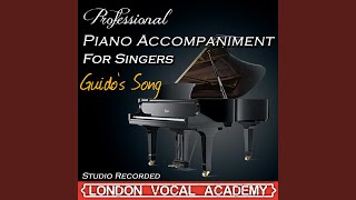 Guidos Song Nine Piano Accompaniment Professional Karaoke Backing Track [upl. by Bealle]