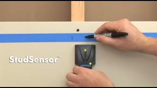 How to Use a Zircon StudSensor Stud Finder to Find Wall Studs [upl. by Cung13]