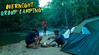 Overnight Group Camping amp Fishing in a very beautiful scenic location on a jungle beach [upl. by Aronle594]