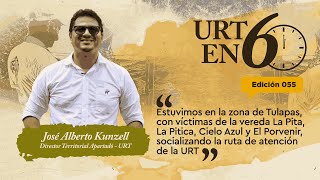 José Alberto Kunzell  Director territorial Apartadó  URT [upl. by Fagan]