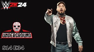 WWE2K24 UniverseMode  S14 E34  Underground  FUEL TO THE FIRE ⛽ 🔥 [upl. by Eagle]