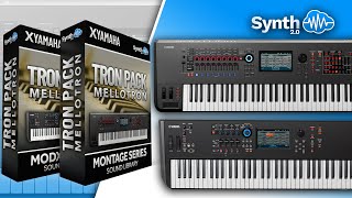 TRON PACK  MELLOTRON   YAMAHA MONTAGE  M  MODX    MOTIF XSXF  LIBRARY [upl. by Andromeda468]