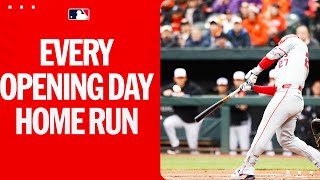 All 2024 Opening Day home runs [upl. by Enitsirhc362]