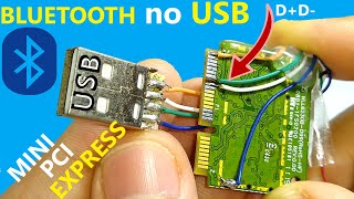 Como Fazer ADAPTADOR BLUETOOTH USB com placa Pcie WIRELESS DE NOTEBOOK INSTALE BLUETOOTH EM PCs [upl. by Siraf]