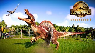 Raptors Pack Hunting vs Medium and Large Dinosaurs  Jurassic World Evolution 2 [upl. by Edmondo]