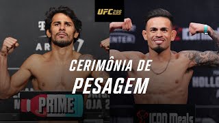 Cerimônia de Pesagem  UFC 296 Edwards x Covington [upl. by Drolet]