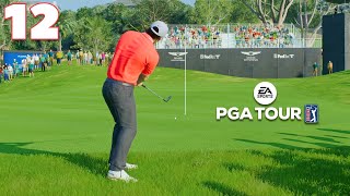 CHARLIE WOODS FIRST WIN  Career Mode  Part 11  EA Sports PGA Tour [upl. by Ilime604]