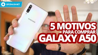 Samsung Galaxy A50  5 Motivos para comprar [upl. by Zindman562]