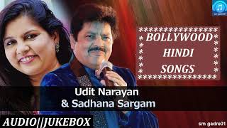 Best of Udit Narayan amp Sadhna Sargam Bollywood Hindi Songs Jukebox Songs [upl. by Camroc]